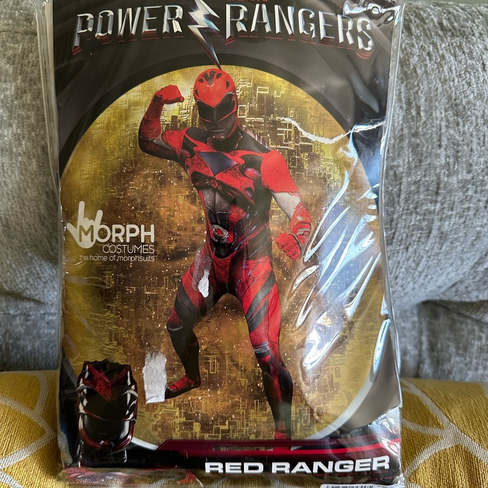 Adult Power Ranger (Red Ranger) Costume